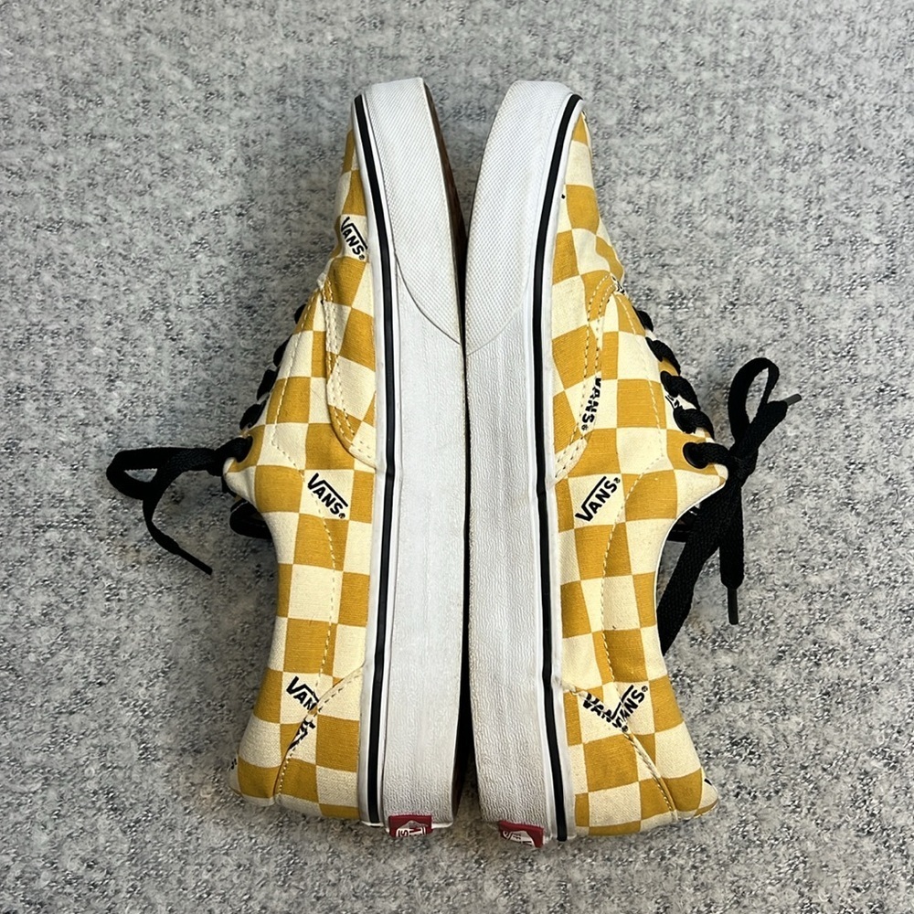 Mens Vans Era Big Check Yolk Yellow - EUC! Unisex - Crosslisted - Picture 14 of 16